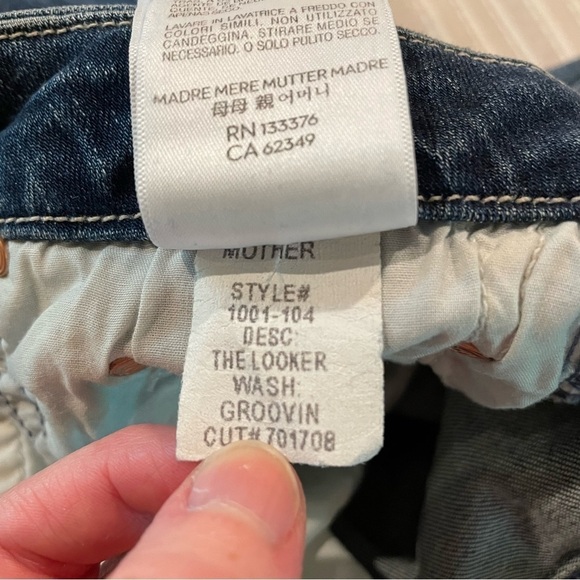 MOTHER The Looker Skinny Jeans in Groovin’ High Rise 25 - Picture 11 of 16